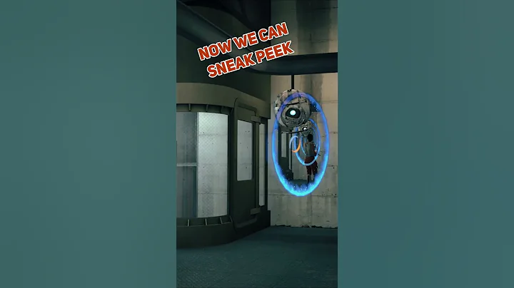 How to trick Wheatley in Portal 2 #portal2 #shorts