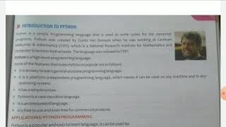 6TH COMPUTER CH-8 INTRODUCING PYTHON VIDEO - 2