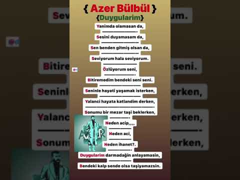 Azer bülbül - Duygularim