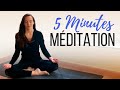 Méditation de 5 min pour la pleine conscience 🧘‍♀️
