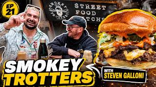 Smokey Trotters Glasgow with BIG GAL Steven Galloni Rate The Scran Ep 21