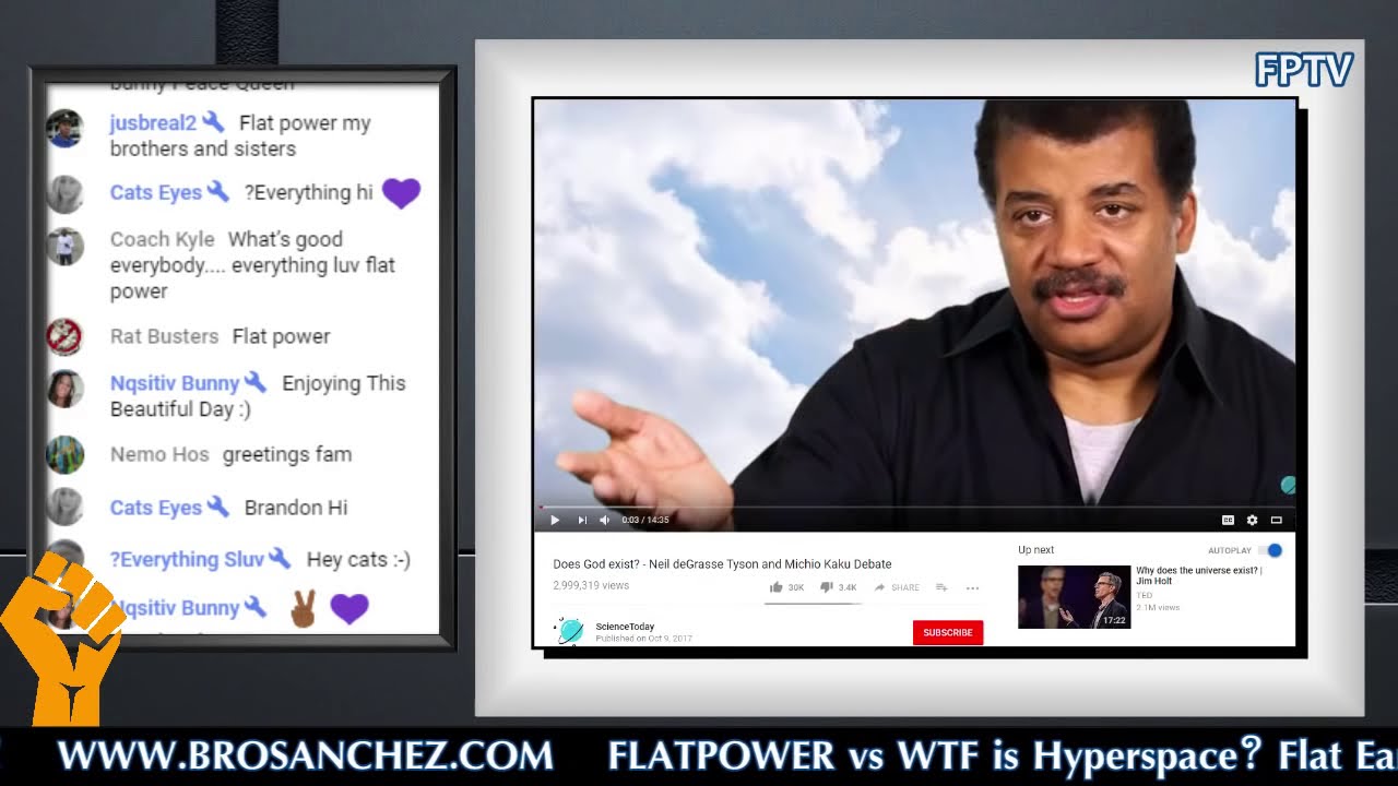 FLATPOWER vs WTF is Hyperspace? Flat Earth = Science & Globe Earth = Scientism  