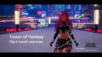 Tower of Fantasy 6 month as a F2p progress overview
