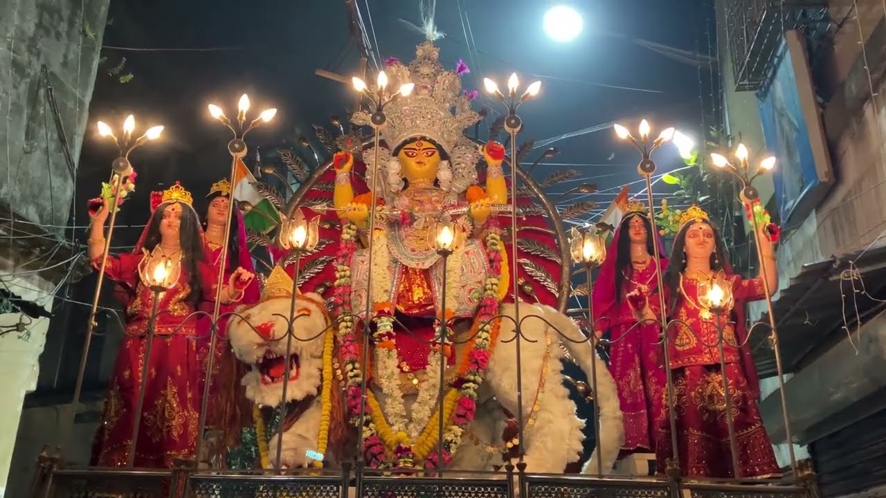 Jagadhatri Pujo at B.K Paul House Sovabazaar Kolkata 2023