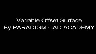 variable offset surface using CATIA for BIW Component Design.