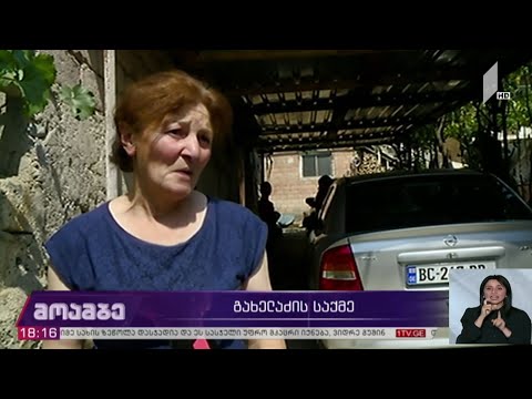 ზაზა გახელაძის საქმე