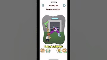 Delete One Part - Color Monster DOP Story Level 24  (IOS⭐ANDROID) #gameplay #shorts #trending