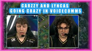 VIT Carzzy and LYNCAS Going CRAZY in Voicecomms 👀 [FNC vs VIT]