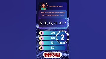 What Comes Next? 🔢 Crack This Tricky Number Sequence! #quiz #reasning #mathchallenges #brainteasers