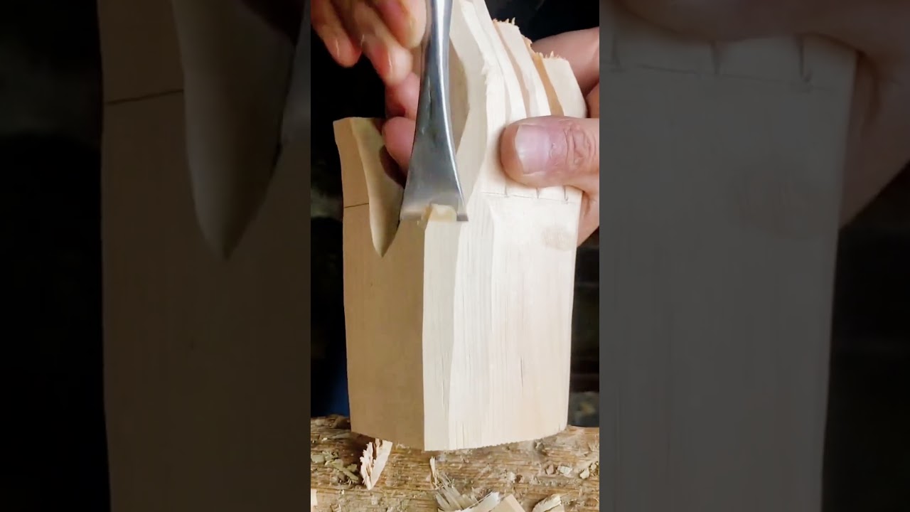 Craziest wood carving skills! 