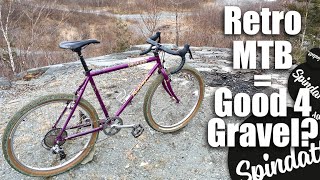 Does a retro 26" MTB make a good gravel bike?