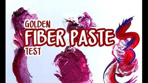 Golden Fiber Paste Test Demo