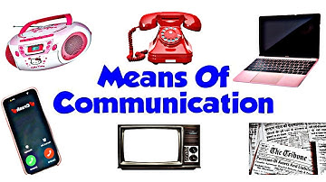 Means Of Communication || Environmental Studies Grade 1 || Kidos Edu Point