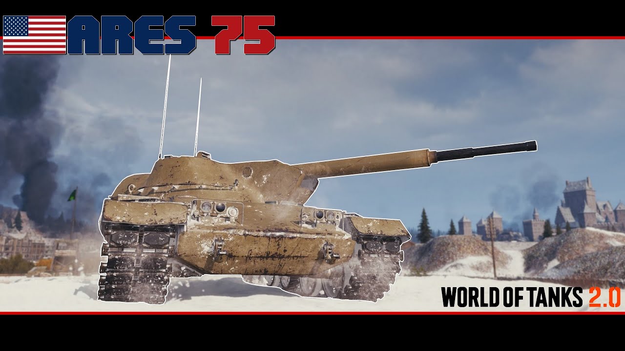 Erster Blick auf die neuen Panzer | Ares 75 | World of Tanks |