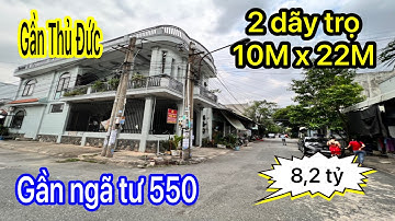 Bán nhà TP Thuận An | 2 dãy trọ thu nhập ổn định | DT 10m x 22M Full thổ cư