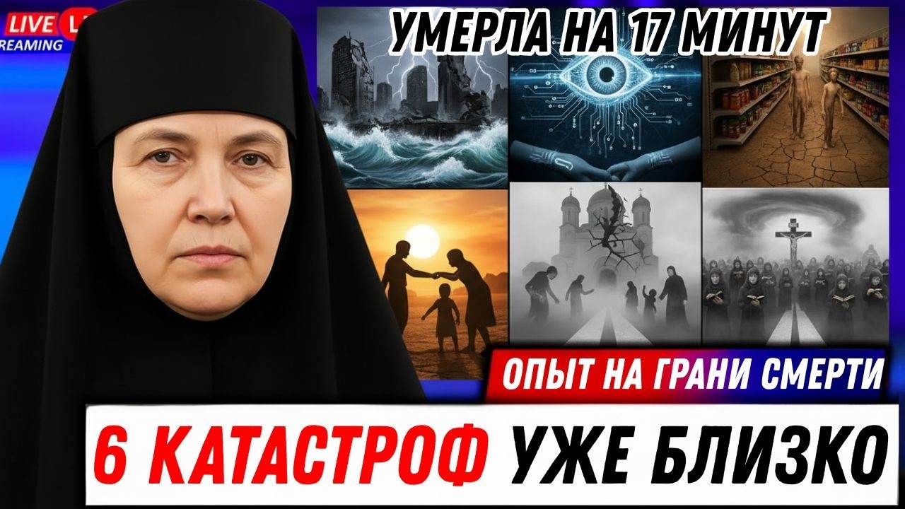 Монахиня умерла и Иисус показал ей 6 катастроф до конца 2026 года — она вернулась с предупреждением