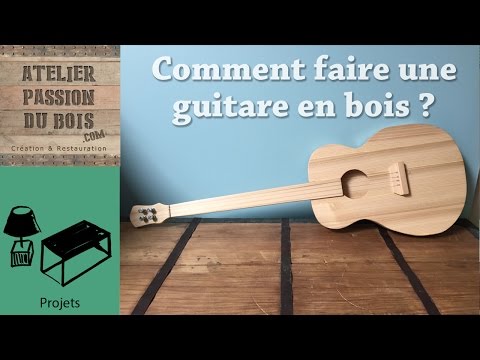 Vidéo: Comment Fabriquer Soi-même Une Guitare Simple