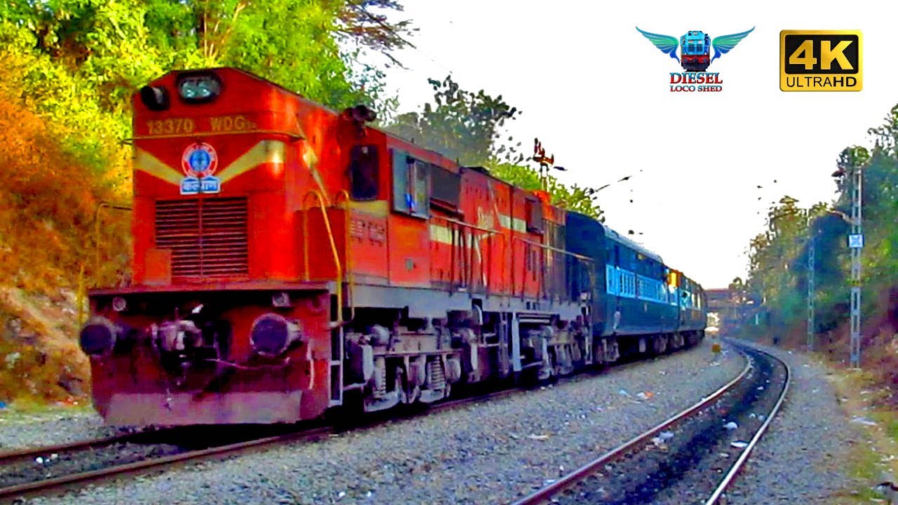MEGA OFFLINK ALCO !! SHAKTI chugs with SHIVAMOGGA INTERCITY EXPRESS !! Indian Railways