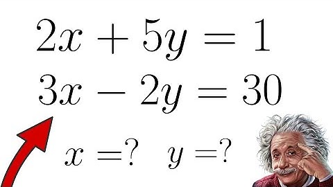Solve for x and y | Elimination Method | Simultaneous Equation 