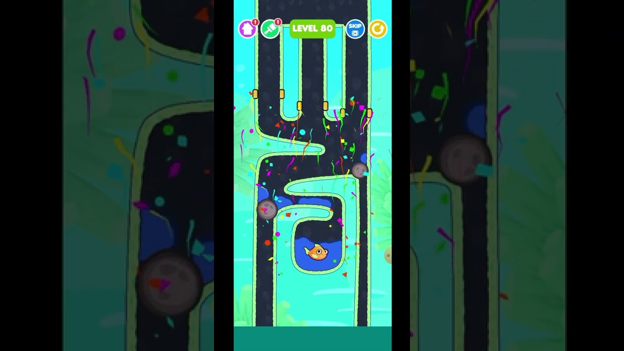 Save the Fish- Pull the pin/ Level 79-82/ Fishdom 