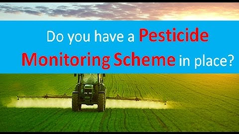 Maximum Pesticide Residue Levels in Crops