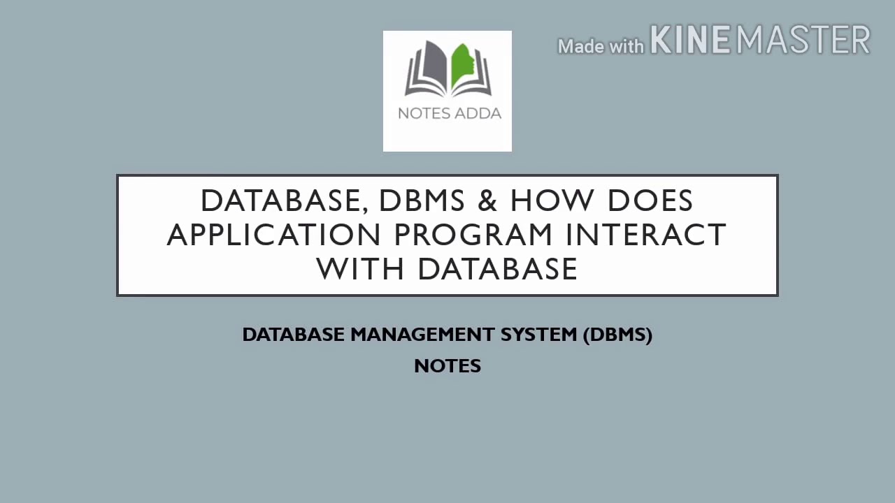 DBMS BASICS - YouTube