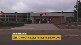 West Campus H.S. vice principal speaks out