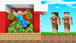 I Became A BILLIONAIRE In Minecraft! (tycoon)