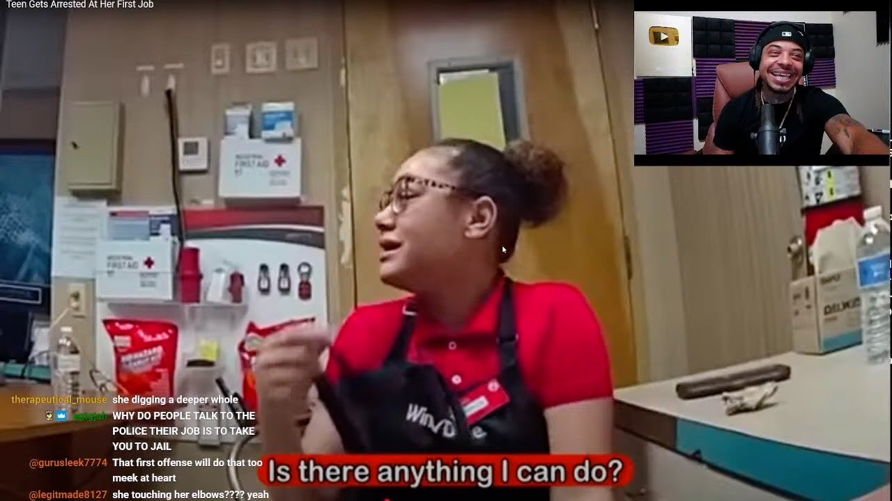 Teen Gets Arrested On Her First Day At Work | DJ Ghost Reaction