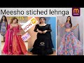 Huge *Trendy* Designer Sasta Lehnga Haul🥰||Omg😱||इतना अच्छा कैसे आ गया🤭||Under Rs.?|| Ghtiya #meesho