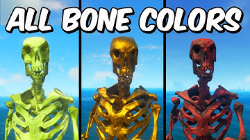 How To UNLOCK EVERY Bone Color In Sea Of Thieves! (2025 Guide)