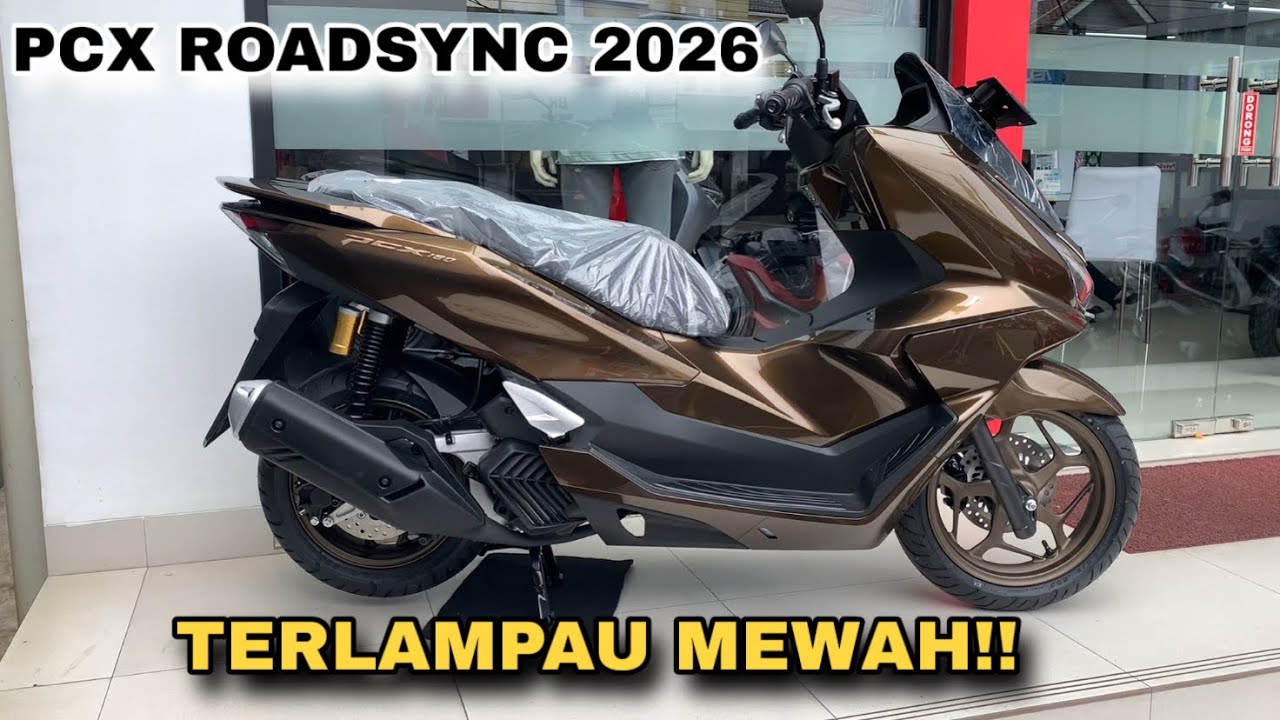 NEW PCX 160 ROADSYNC PHENOMENAL BROWN 2026🔥VVIP