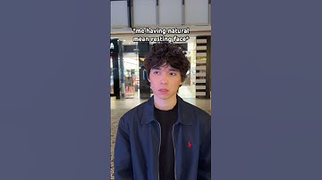 Who Else Has A Natural Mean Resting Face? Pt.2 #asher #shorts