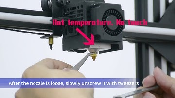 How to change 2 in 1 out nozzle for Geeetech 3D printer