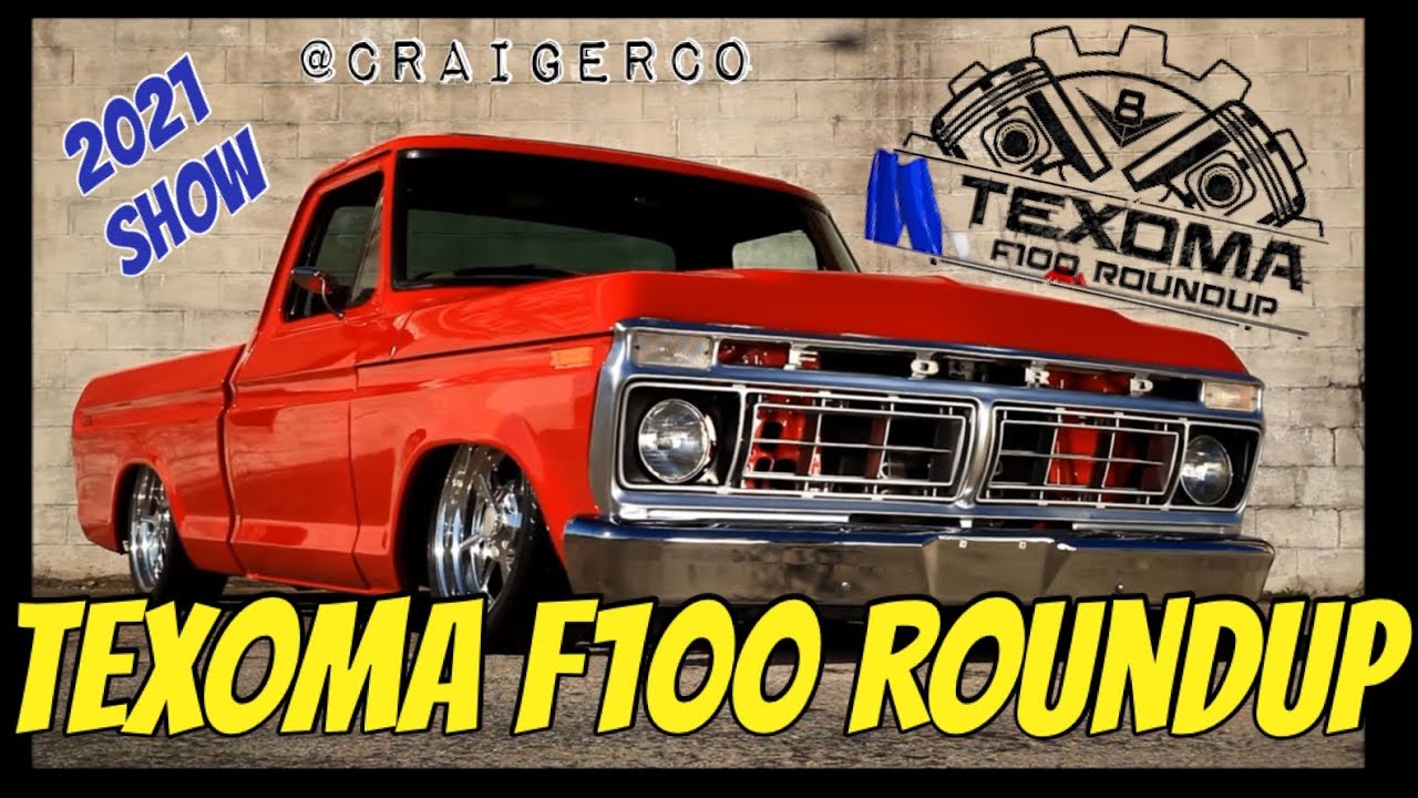 Texoma F100 Round up Collection of Trucks and Bronco's 