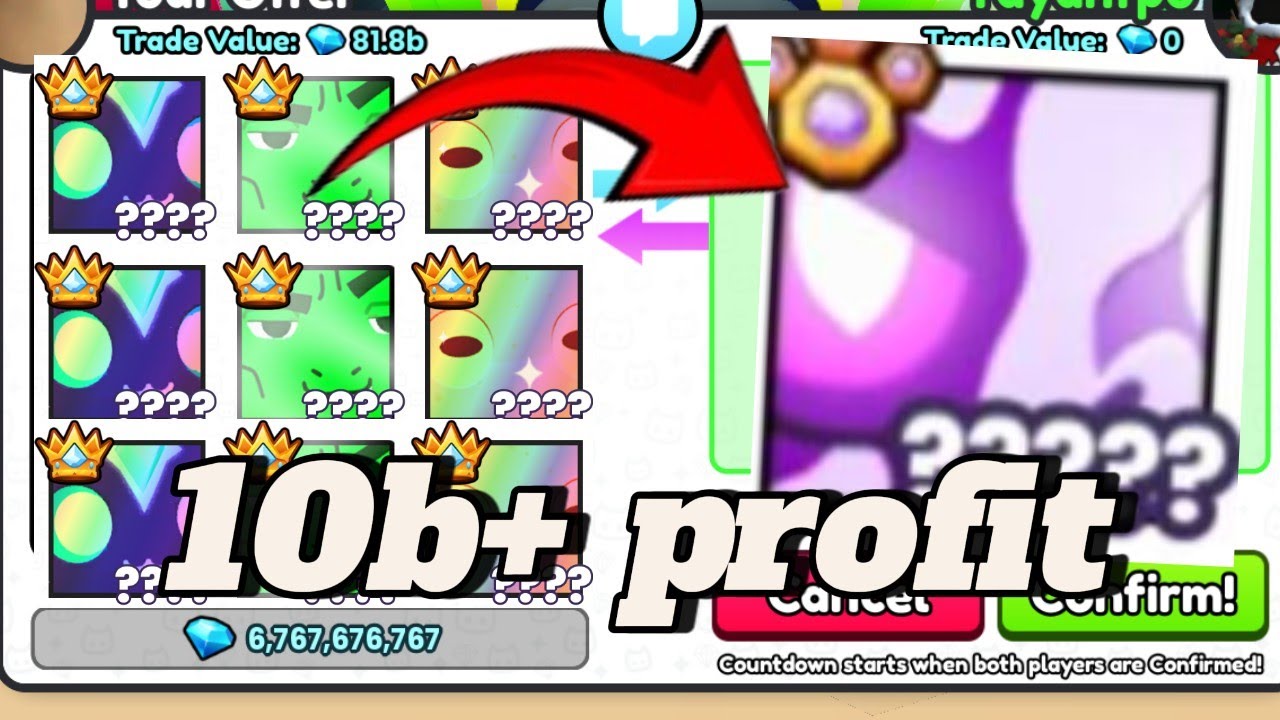 10B+ PROFIT🔥🔥| Ps99 trading montage #3