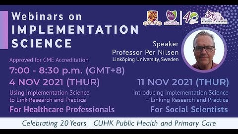 Introducing Implementation Science – Linking Research and Practice for Social Scientists