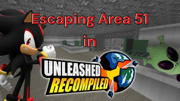 Escaping Area 51 as Shadow and More - Sonic Unleashed Recompiled Mod Showcase