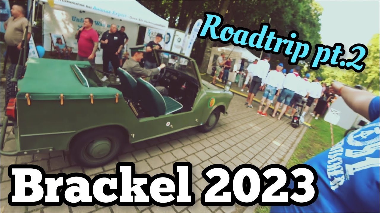 BURNOUT IM FESTZELT! Ostfahrzeugtreffen in Brackel Eskaliert! (Roadtrip Part2)