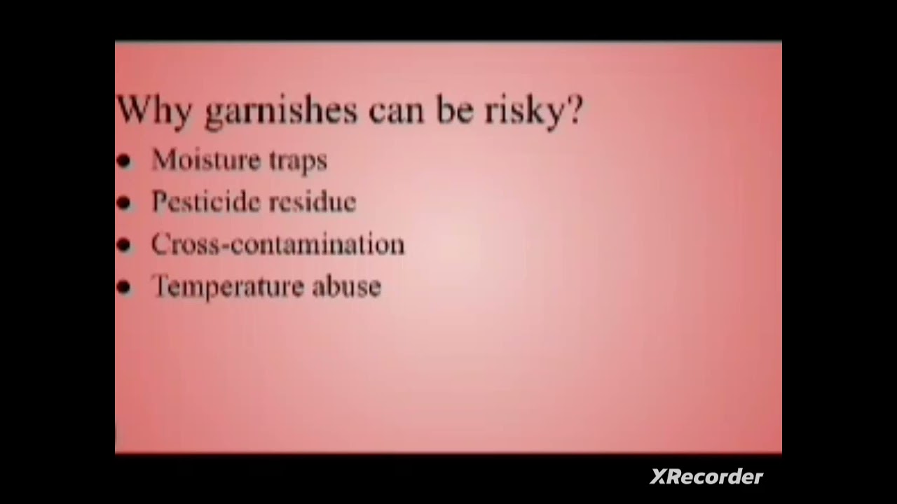 “The Hidden Danger on Your Plate | The Untold Story of Garnish Safety”