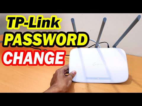 TP-Link Router WiFi Password Change Easy and Quick Technique