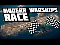 WHO IS THE FASTEST IN MODERN WARSHIPS? | BOARDING SHOW RESULTS