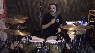 DEEP PURPLE - PERFECT STRANGERS - DRUM COVER by ALFONSO MOCERINO