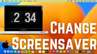 How to Change the Screensaver on Mac / MacOS