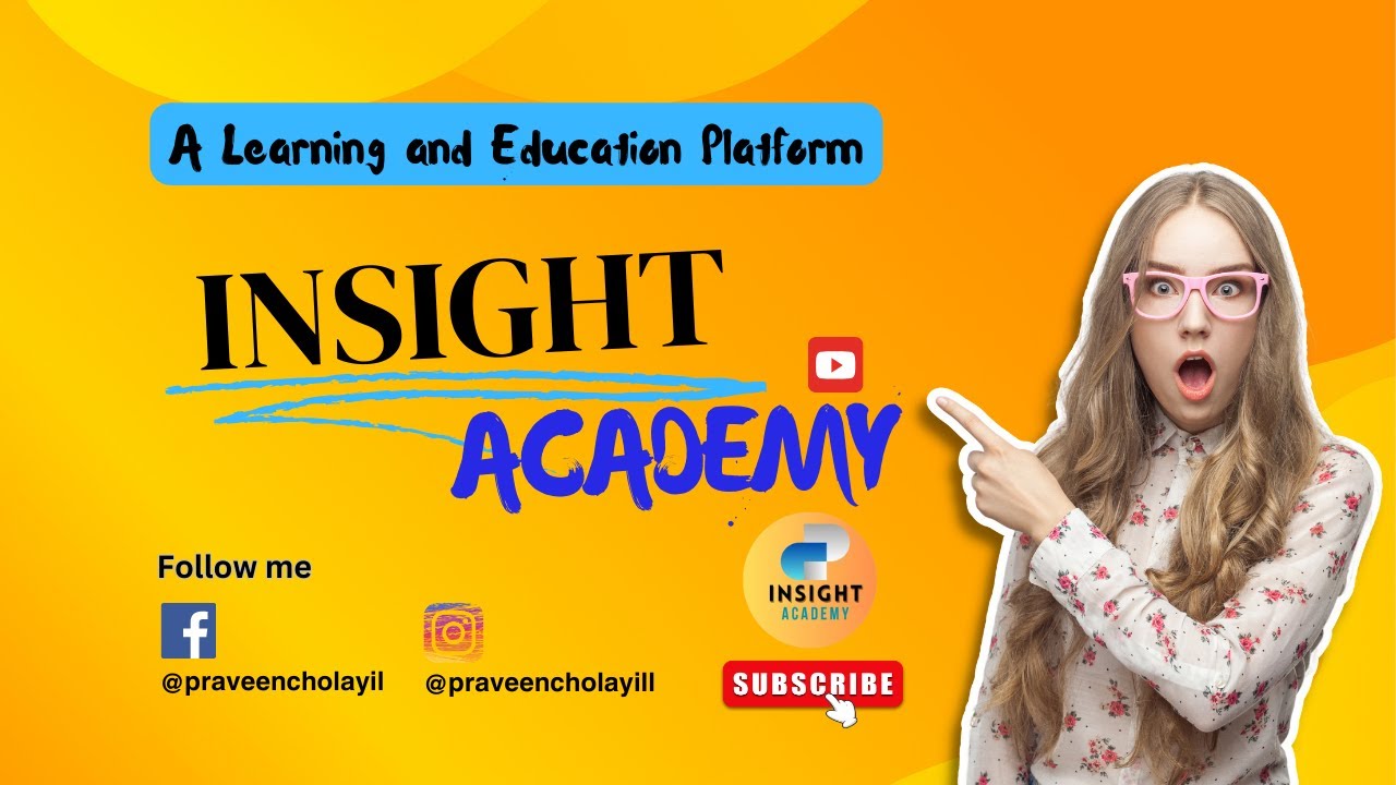 Welcome to Insight Academy ! A Learning and Education Platform.