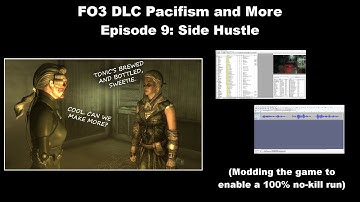 FO3 DLC Pacifism and More (100% no-kill run) Part 9 - Side Hustle