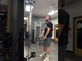 Heavy cable curls Great #armworkout let’s go late night session