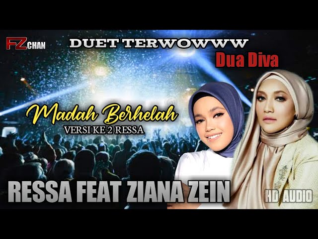 Madah Berhelah - Ressa Feat Ziana Zein (Ressa Cover Versi 2 Lebih woowww) Original Musik class=