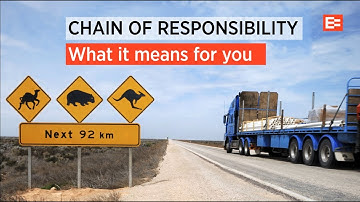 Chain of Responsibility – What it means for you (Australia)