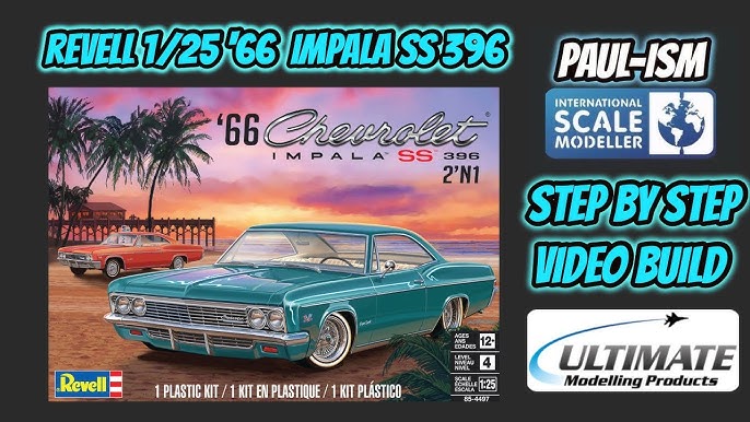 1965 Chevy Impala Foose Design Model Kit, Hobby Lobby